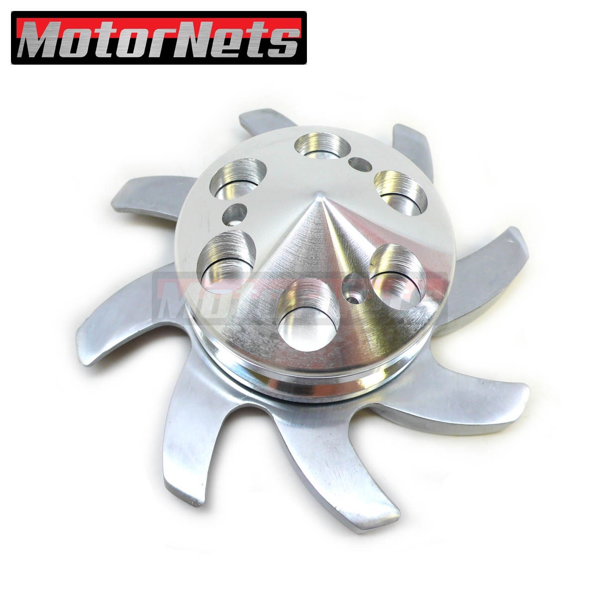 GM Aluminum Alternator Fan & Pulley Set SBC BBC Chevy Olds Pontiac 327
