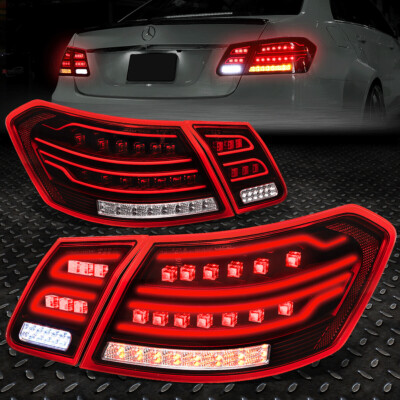[СВЕТОДИОДНАЯ НЕОНОВАЯ ПАНЕЛЬ] ДЛЯ 10-12 ЗАДНИХ СТОП-СИГНАЛОВ MERCEDES BENZ E-CLASS W212 СЕДАН