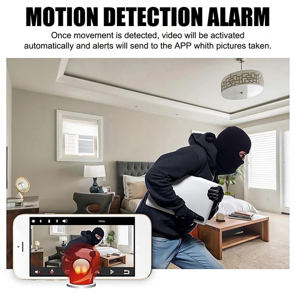 Mini Spy IP Camera WiFi Hidden HD 1080P Night Vision Camcorder Home Security Cam - Image 11