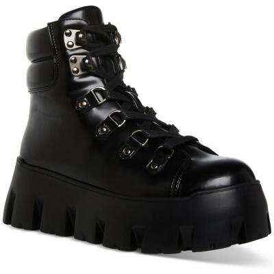 

Женские ботильоны Madden Girl на шнуровке и подошве в альпийском стиле BHFO 6140, Black box, Alpine