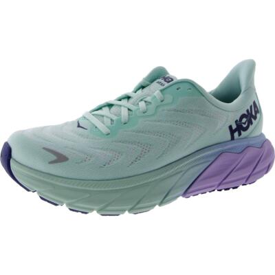 Hoka One One Womens Arahi 6  Green Running Shoes 8.5 Medium (B,M) BHFO 8653