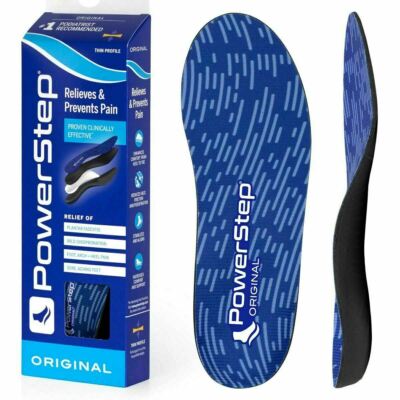 PowerStep Original Insole Full Length Inserts Orthotic Arch Support-Made in USA