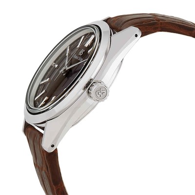 Pre-owned Grand Seiko Heritage Automatic Brown Dial Ladies Watch Sbgw293g