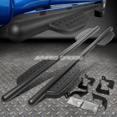 ДЛЯ КАБИНЫ 07-20 TUNDRA CREWMAX CAB 3 МАТОВО-ЧЕРНЫЕ БОКОВЫЕ ПОДНОЖКИ NERF