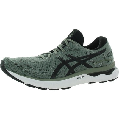 

Мужские повседневные и модные кроссовки Asics Gel Nimbus 24 MK Green 8 Medium (D) 6928, Lichen green/black, Gel Nimbus 24 MK