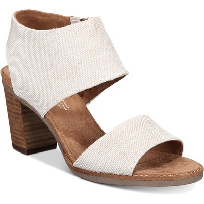 Женские бежевые босоножки на каблуке Toms Majorca Cut Out 11 Medium (B,M) BHFO 3723