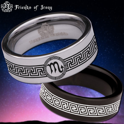 Scorpio Tungsten Carbide Ring