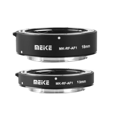 Meike MK-RF-AF1 Metal Auto Focus Macro Extension Tube Ring 13/18mm Canon EOS