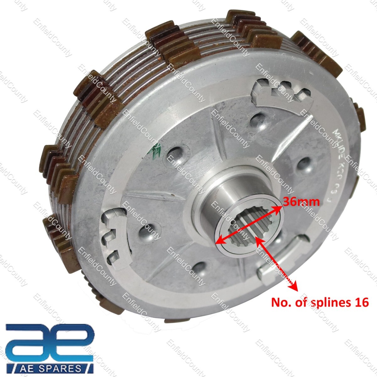 CLUTCH ASSEMBLE 6 PLATE FOR ROYAL ENFIELD CLASSIC 350 UCE ELECTRA ES KS 