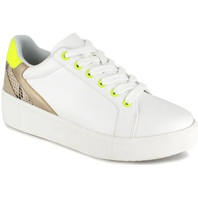 Повседневные и модные кроссовки XOXO Womens PENNY White 8 Medium (B, M) BHFO 2441