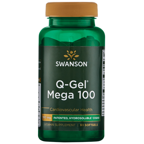 Swanson Q-gel Mega 100 100 мг 60 капсул