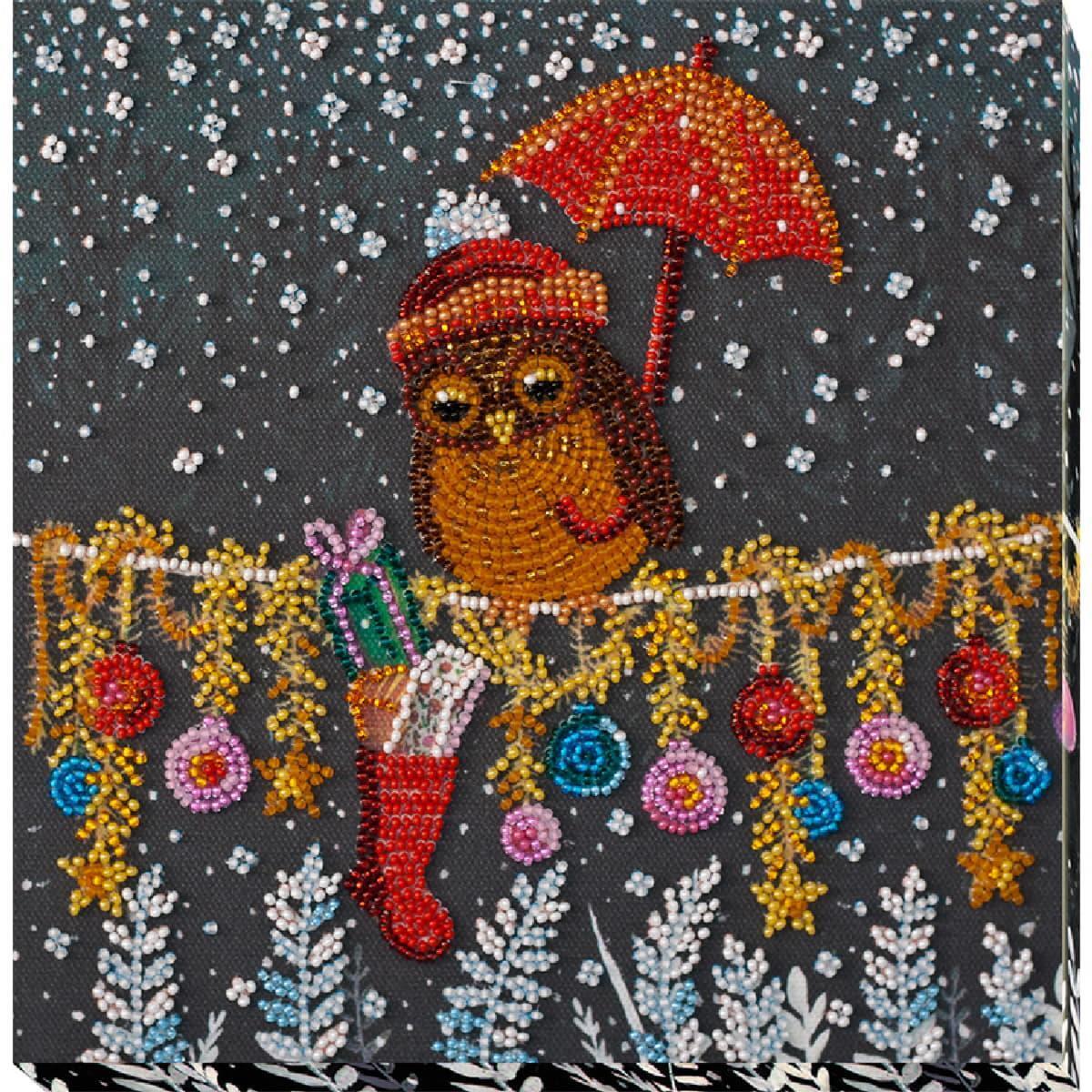 Abris Art stamped bead stitch kit 