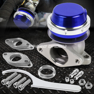 УНИВЕРСАЛЬНЫЙ ВНЕШНИЙ ТУРБОКОМПРЕССОР V-BAND 3.9 WASTEGATE ДИАМЕТРОМ 38 ММ С ДАВЛЕНИЕМ 14 ФУНТОВ НА КВАДРАТНЫЙ ДЮЙМ + ПРУЖИНА СИНЕГО ЦВЕТА