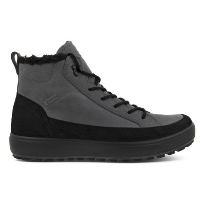 ECCO  Men's Ecco Soft 7 Tred M in Black/Titanium, 47 EU