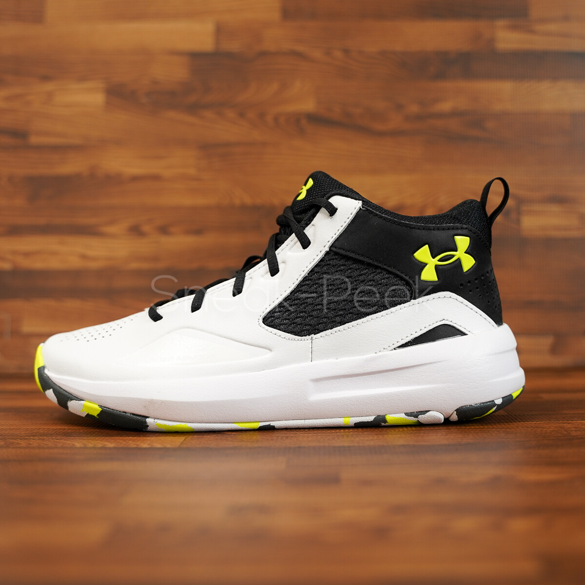 

Мужские тренировочные кроссовки Under Armour Lockdown 5, баскетбольные, белые #102, Белый, Under Armour Lockdown 5