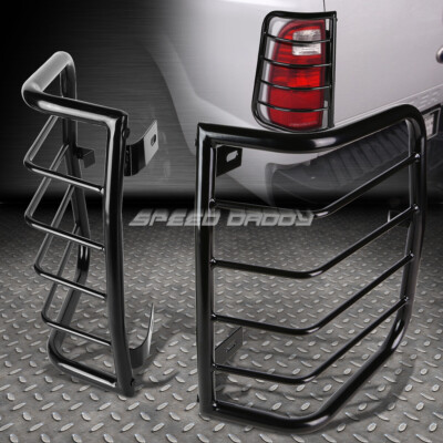 ДЛЯ ПИКАПА 04-08 F-150 ИЗ ЧЕРНОЙ НЕРЖАВЕЮЩЕЙ СТАЛИ ЗАДНИЙ ФОНАРЬ/СТОП-СИГНАЛ/РЕШЕТКА ФОНАРЯ