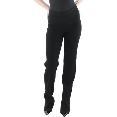 Хлопчатобумажные женские брюки Citizen Ibiza черного цвета с прямыми штанинами L BHFO 5526