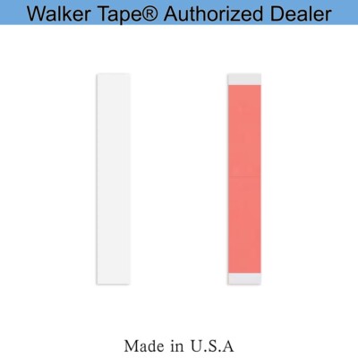 Walker Sensi-Tak - 1/2'' X 3'' Strips, Straight Tape, 72PCS