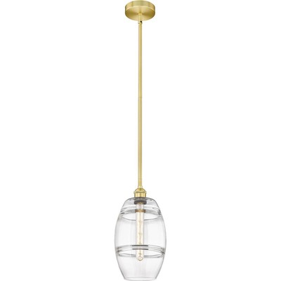 Innovations Lighting 616-1S-SG-G557-8CL Edison Vaz Mini Pendant Satin Gold