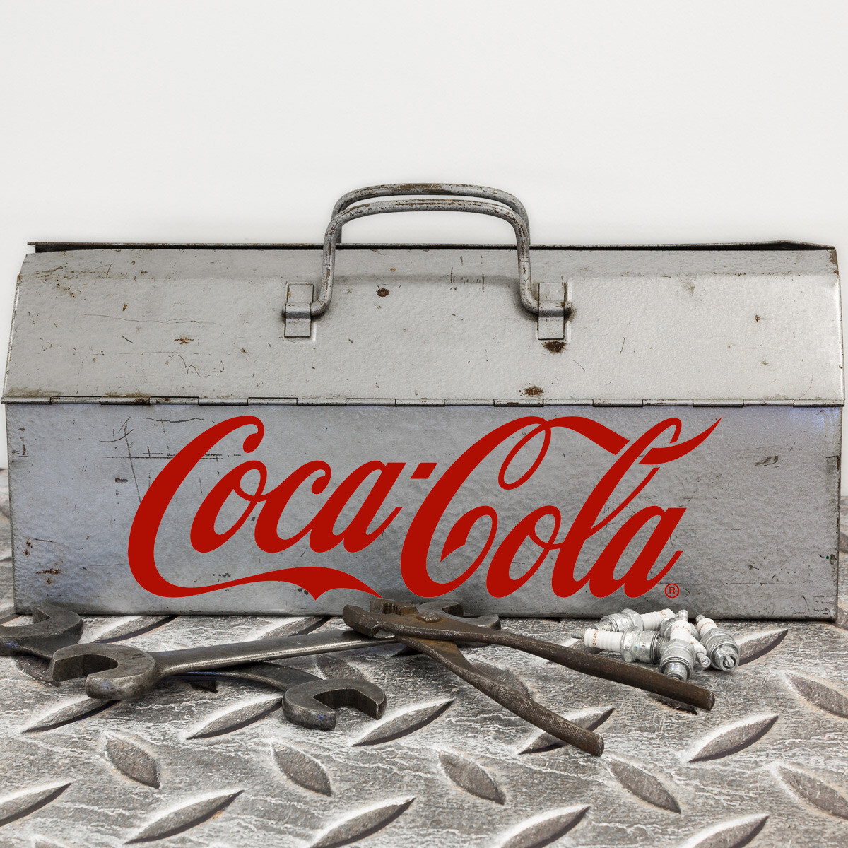 Coca-Cola Script Logo Cut Out Decal 1910s Style Officially Licensed by Coca-Cola