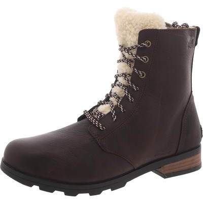 Женские коричневые кожаные зимние ботинки Sorel 11 Medium (B,M) BHFO 4981