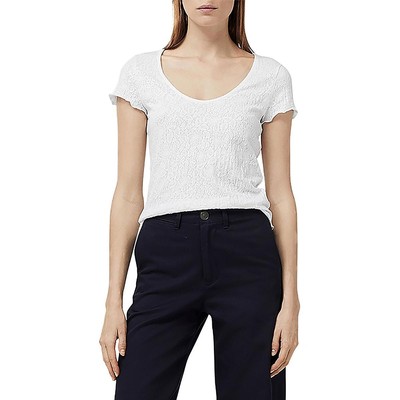 Женская блузка из прозрачного жаккарда Rag & Bone Gemma White XS BHFO 4580