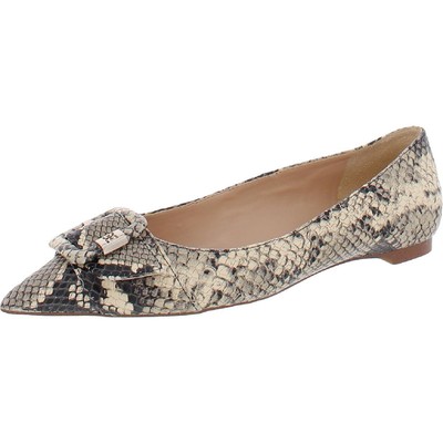 

Женские слипоны Sam Edelman Sonja Multi Slip-On Flats 6.5 Medium (B,M) BHFO 1639, Beige snake print, Sonja