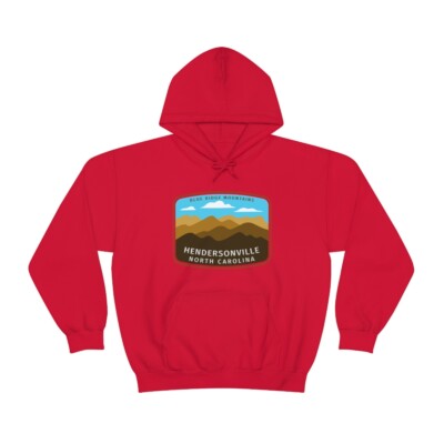 Hendersonville, North Carolina  --  Unisex Heavy Blend  Hooded Sweatshirt