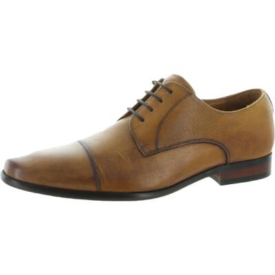 Florsheim Мужские коричневые кожаные оксфорды Postino 9 Extra Wide (EEE) BHFO 3530