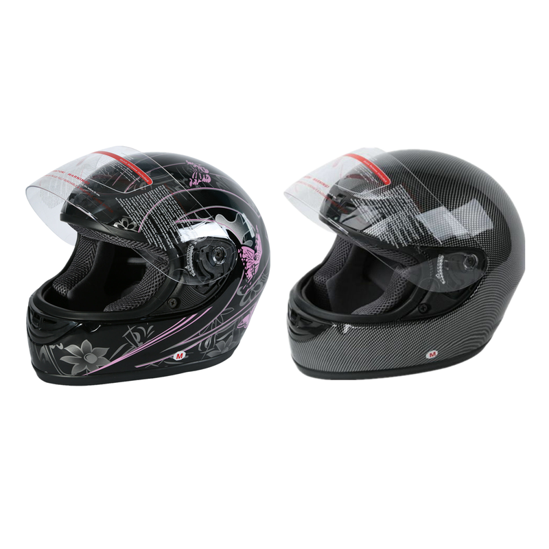 Helmet Dot Approved Flip Up Modular Full Face Street S M L X
