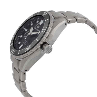 Pre-owned Grand Seiko Evolution 9 Spring Drive 5 Automatic Black Dial Men's Watch Slga015g