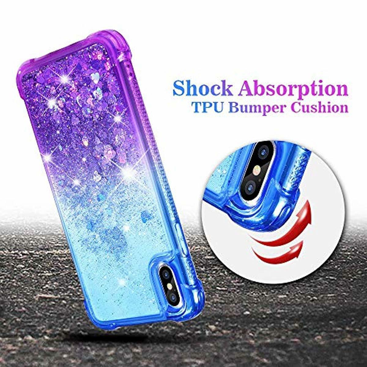 wlooo Funda para iPhone Fundas iPhone iPhone Glitter - wlooo Funda para iPhone Fundas iPhone iPhone Glitter -