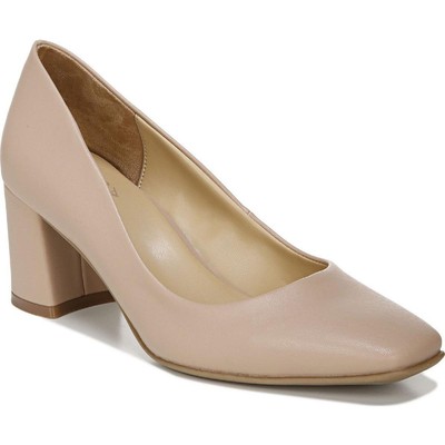 

Туфли на каблуке с квадратным носком Naturalizer Womens Warner Padded Insole BHFO 6147, Warner