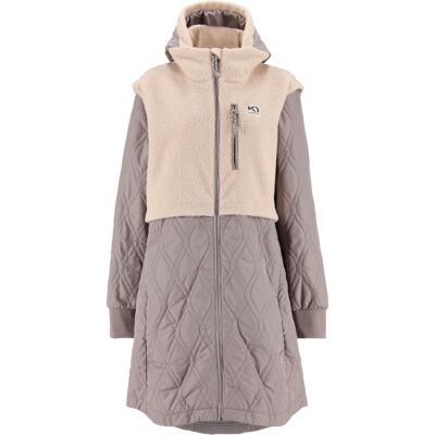 Pre-owned Kari Traa Ruth Quilted Jacket - Women's In Wgrey