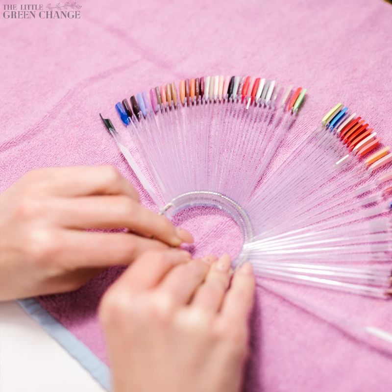200 Tips Nail Polish Swatch Sticks Nails Art Display Nail Swatch Sticks | Nail S