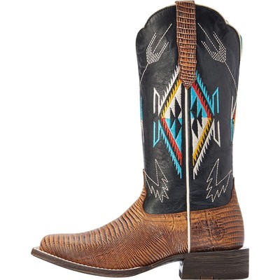 

Ботинки Ariat Frontier Chimayo Western — женские, Kona Brown/Ancient Black Print,, Ariat