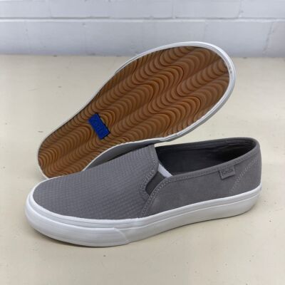 KEDS Double Decker Slip On Shoe Women's Size US 6.5 M Grey 