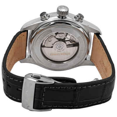 Pre-owned Armand Nicolet Mh2 Chronograph Automatic Grey Dial Men's Watch A647a-gr-p840gr2