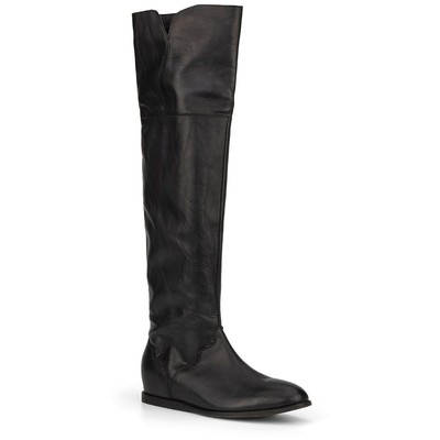 

Черные женские сапоги до колена Vintage Foundry Co. Nina 8,5, средние (B,M) BHFO 3185, Черный, Nina