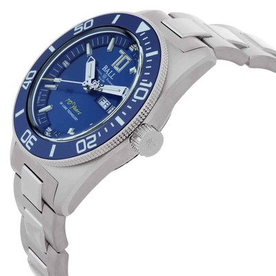 Pre-owned Ball Engineer Master Ii Automatic Blue Dial Men's Watch Dm3308a-s3-be