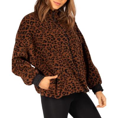 

Коричневая женская короткая шуба из искусственного меха Koral  BHFO 8514, Brown/black
