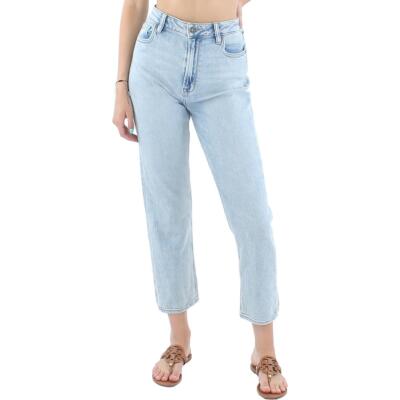 Скрытые джинсы Женские синие джинсовые повседневные брюки Mom Jeans 28 BHFO 1279