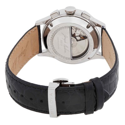 Pre-owned Bulova Chronograph Automatic Silver Dial Men's Watch 96c145