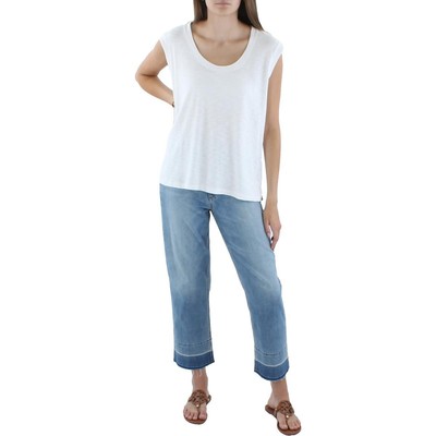 

Nic + Zoe Женская футболка без рукавов с вырезом-лодочкой BHFO 5709