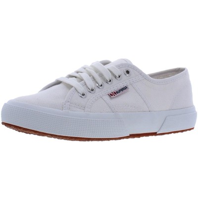 Superga Mens 2750 Cotu Классические белые повседневные туфли с низким берцем шириной 7,5 (E) BHFO 3025