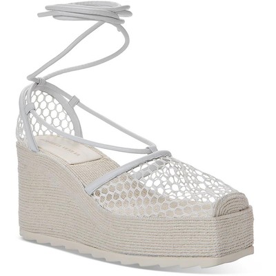 Женские белые туфли-эспадрильи Bottega Veneta на каблуке шириной 37 см (C, D, W) BHFO 5903