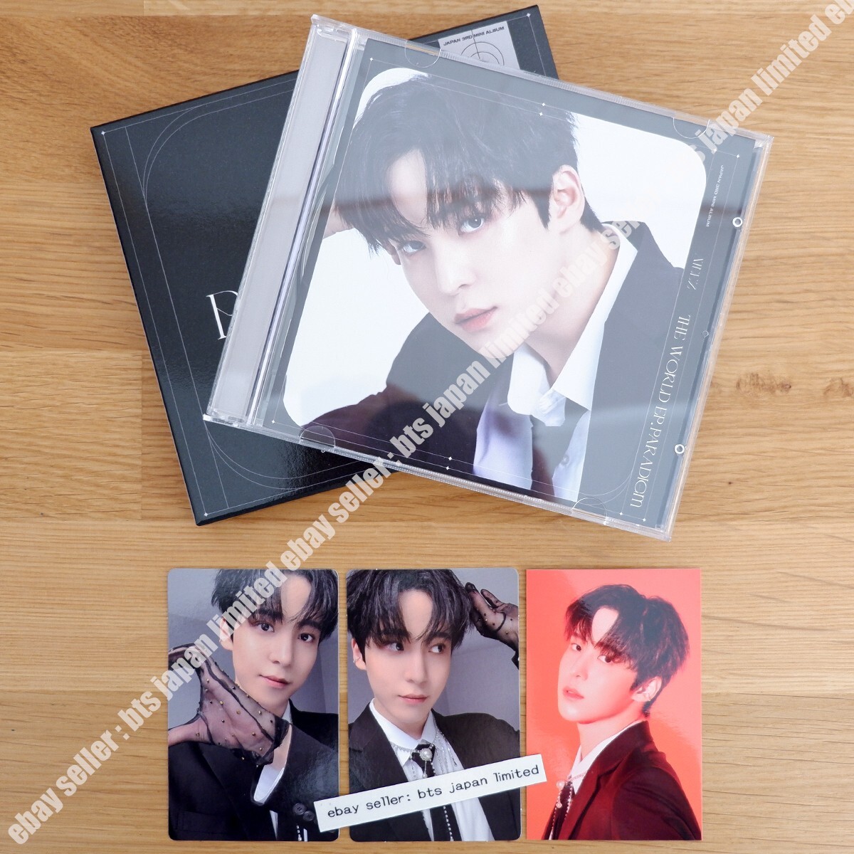 ATEEZ Yunho THE WORLD EP . PARADIGM Photocard 2 Solo ver. +