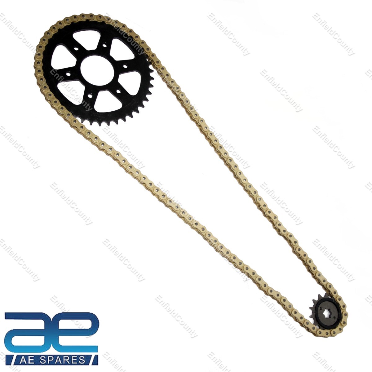 Chain & Sprocket Kit 6 Hole 8mm Fits For KTM Duke 200 Motorcycles 
