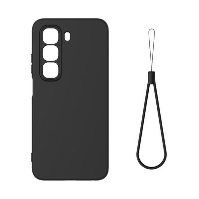 100% Brand New Waterproof Soft Silicone Case With Lanyard for Infinix Hot 50 5G