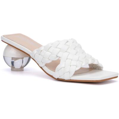 Olivia Miller Womens Jackie Dressy Slip On Indoor Туфли на каблуках BHFO 0927